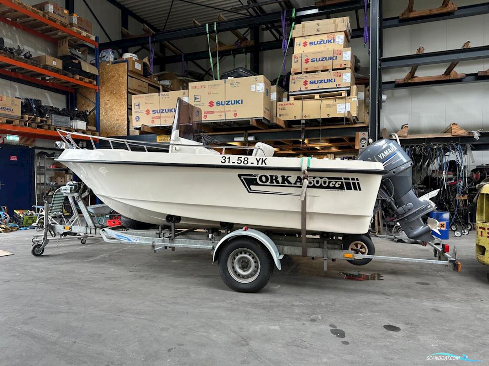 Orka visboot 500 CC Hobim boats