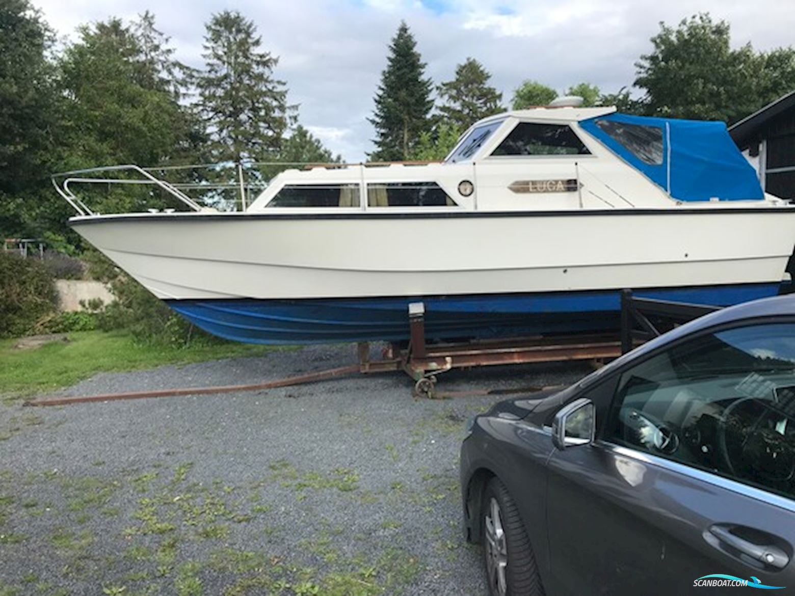 Orrskär 27 – Klassisk Svensk Kvalitetsbåd Med Nyrenoveret Motor (1978) Motorboat 1976, with Volvo Penta engine, Denmark