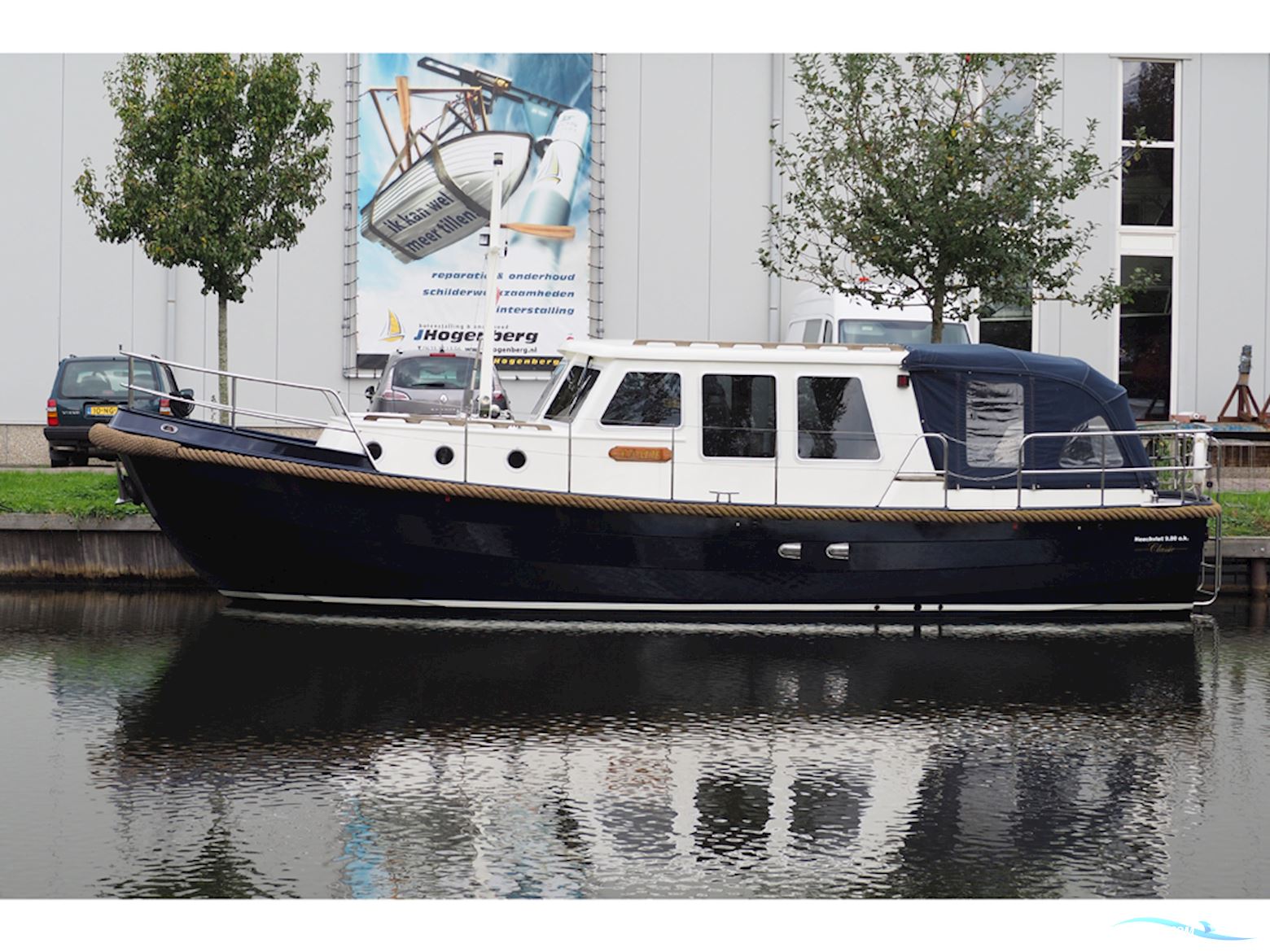 Osinga Jachtbetimmering, Kompas Jachtbouw Heechvlet 980 Classic OK Motorboat 2002, with Iveco Aifo 8141 M08 engine, The Netherlands