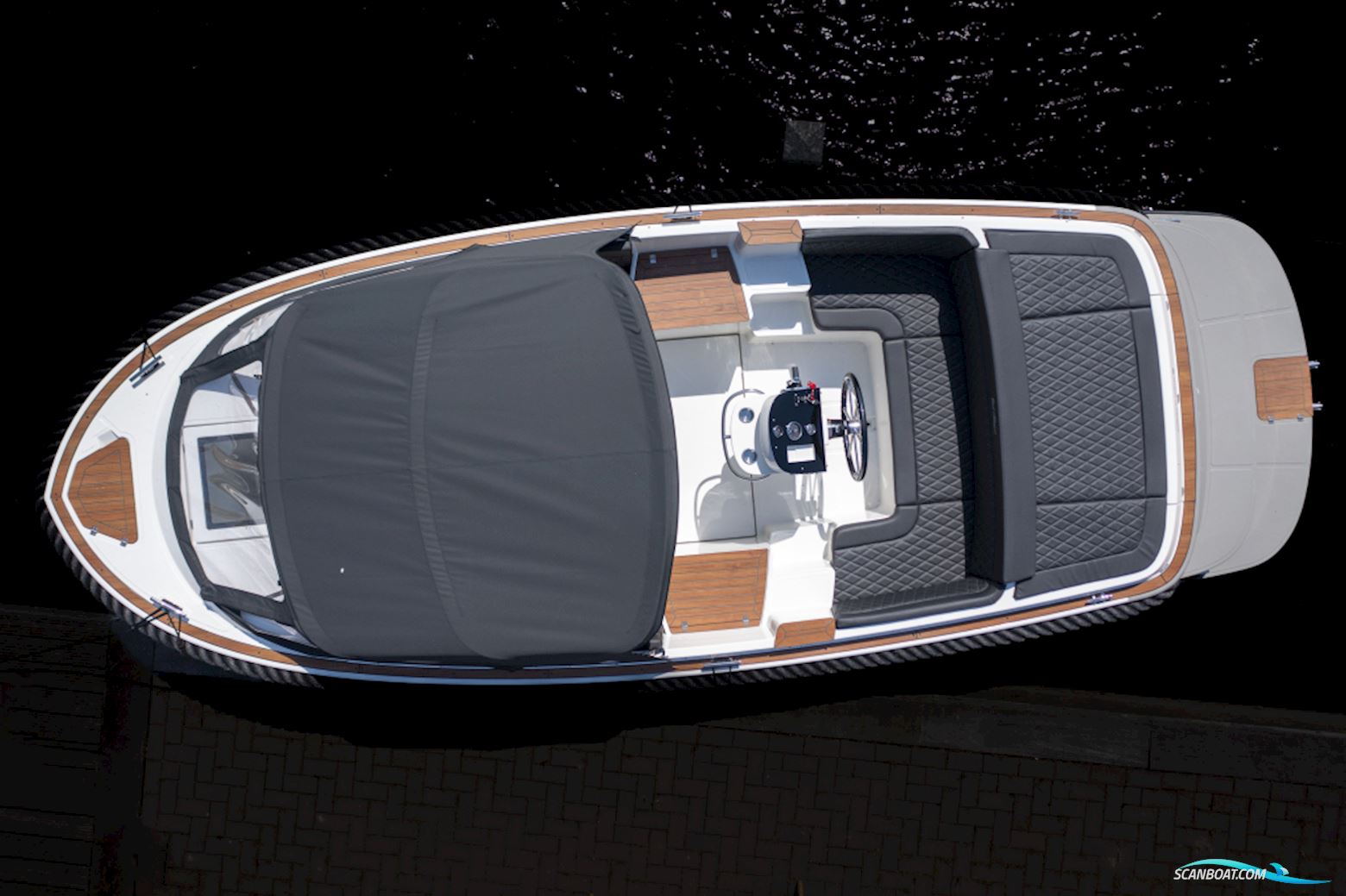 Oudhuijzer 740 Tender Met Afsluitbare Cabine Voor bv. Toilet Motorboat 2024, The Netherlands