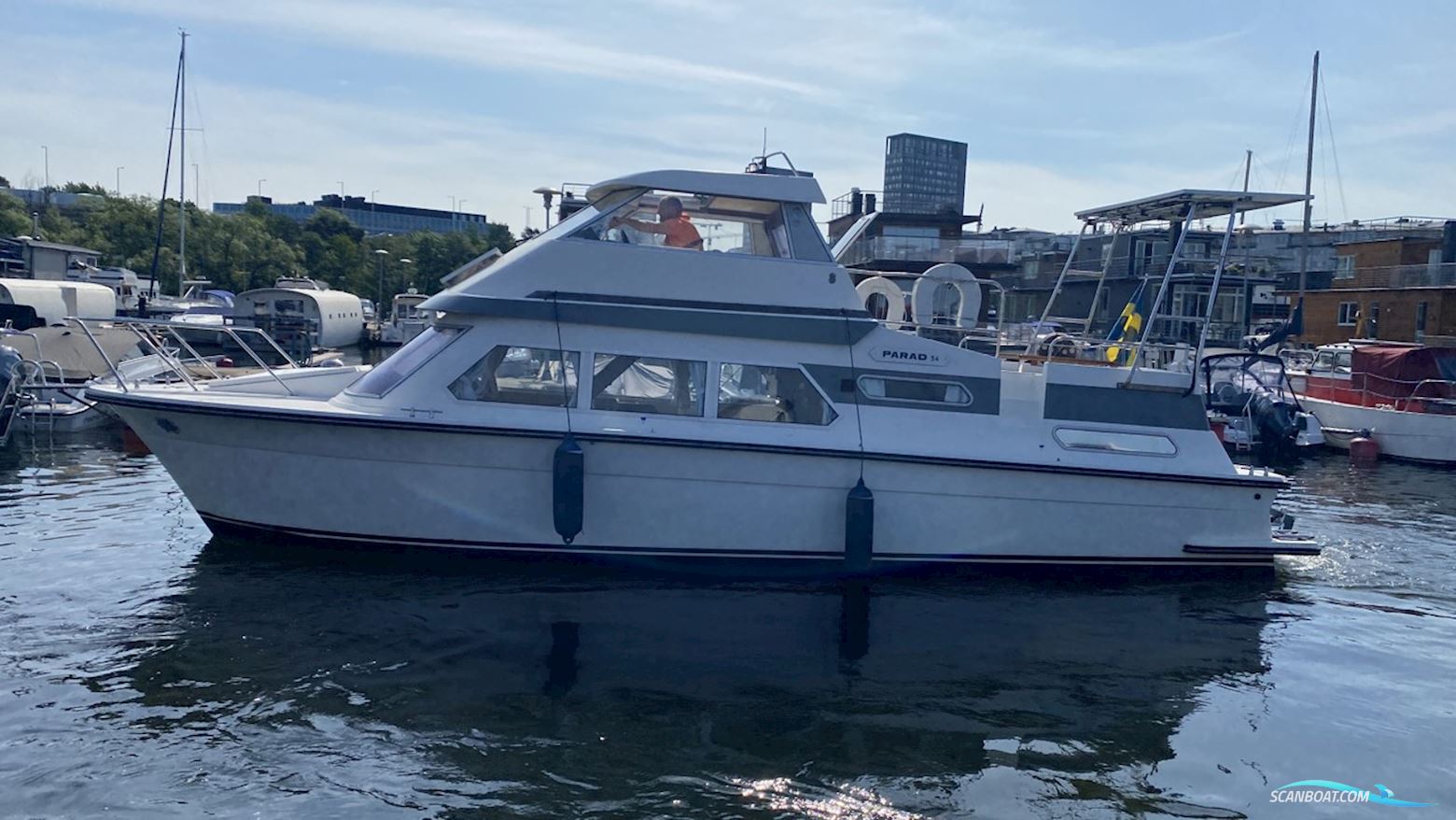 Parad 34 Motorboat 1984, with Volvo Penta engine, Sweden