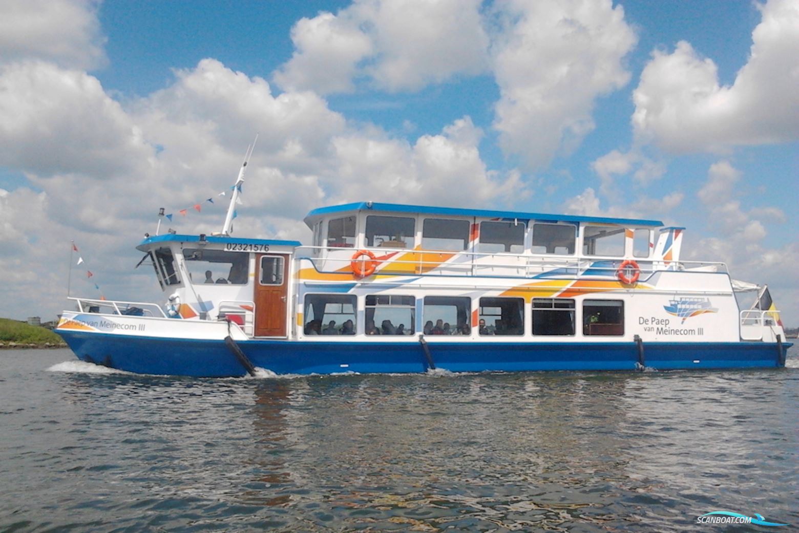 Passagiersschip / Partyschip 120 Pers.