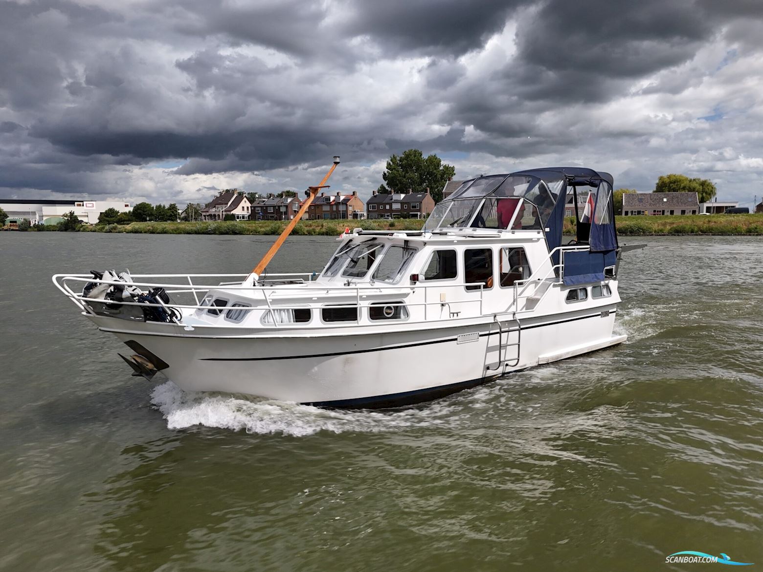 Pedro Kruiser 30 AK Cabrio Motorboat 1994, with Volvo engine, The Netherlands