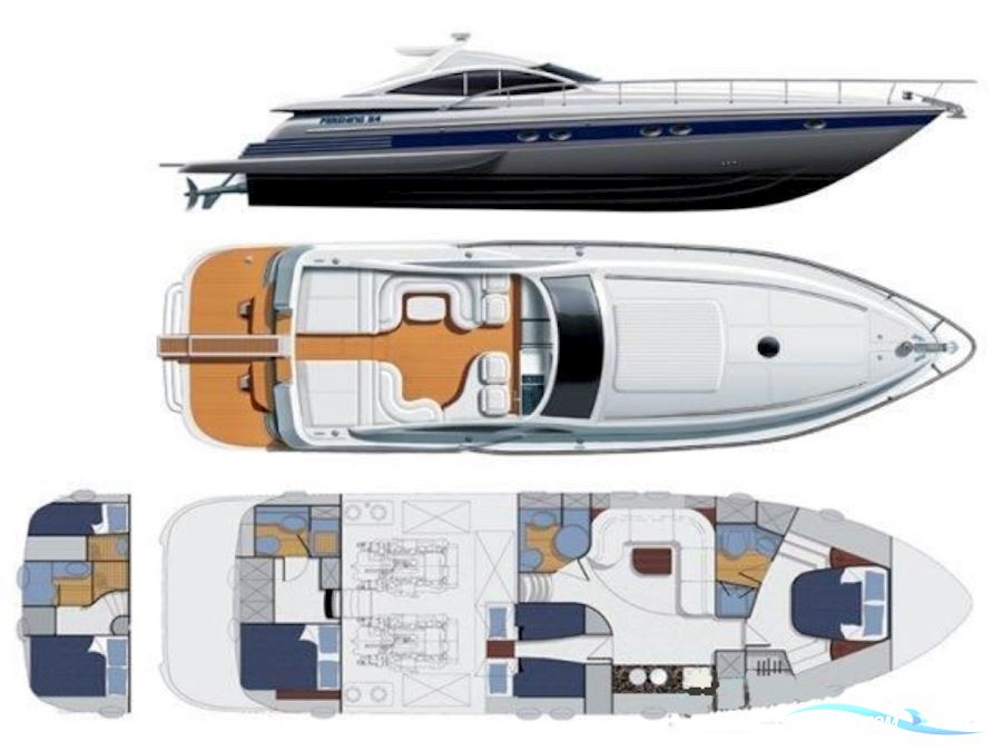 Pershing 54 - Unik Stand / Mint Conditon