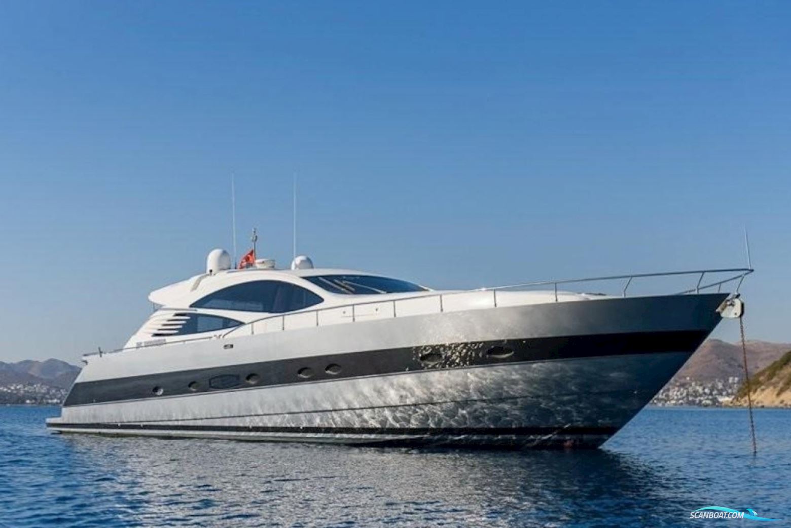 Pershing 76 Motorboat 2005, with Mtu engine, Italy