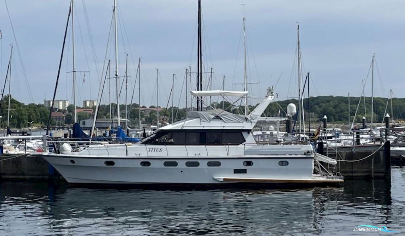 Pfeil 54 S Motorboat 1989, with Iveco engine, Germany