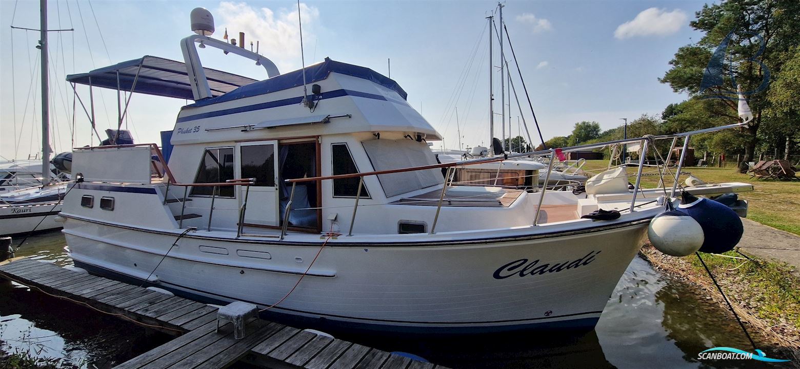 Phuket Trawler 35 Motorboat 1988, with Volvo Penta Tmda41A engine, Germany