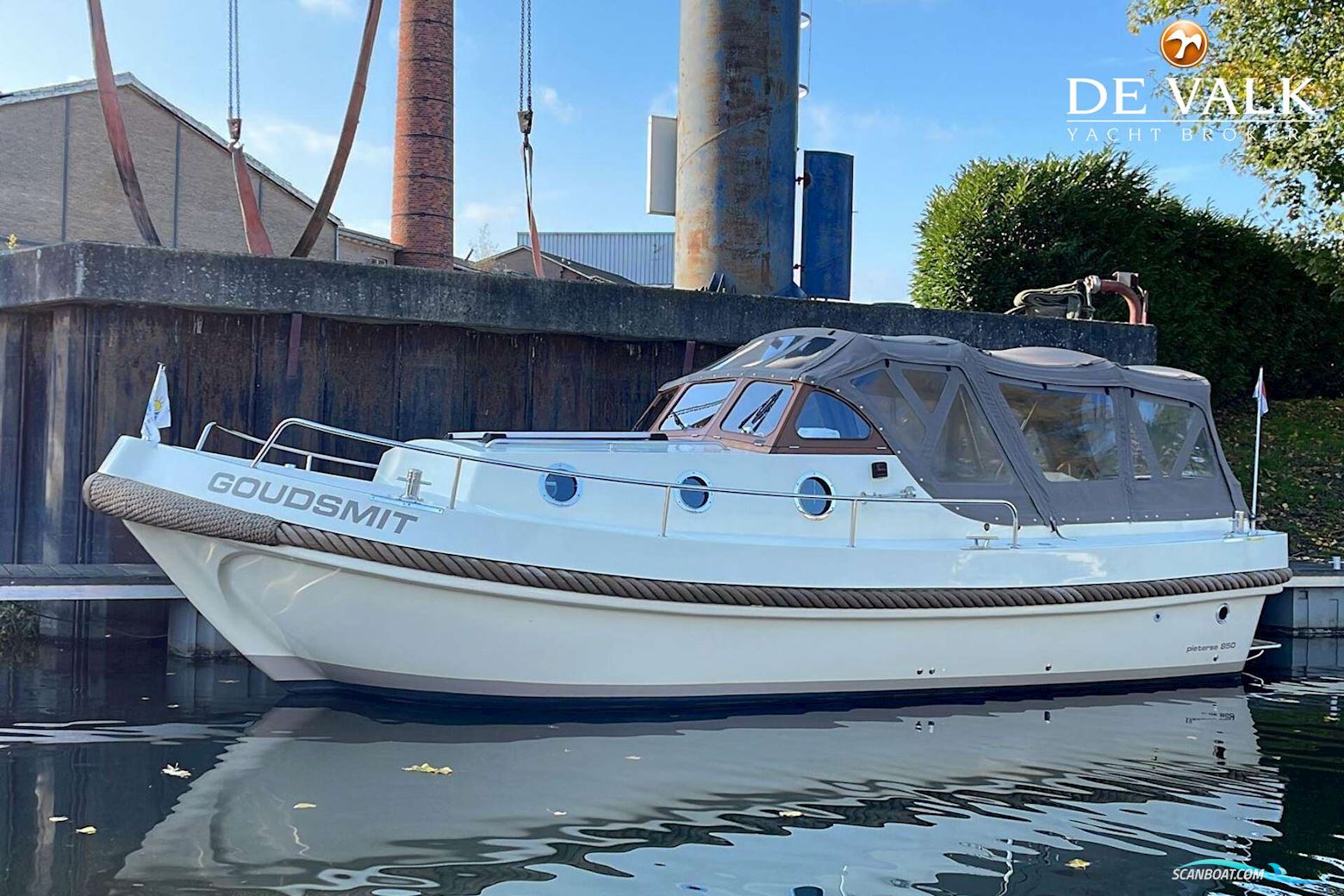 Pieterse 850 Motorboat 2010, with Yanmar engine, The Netherlands