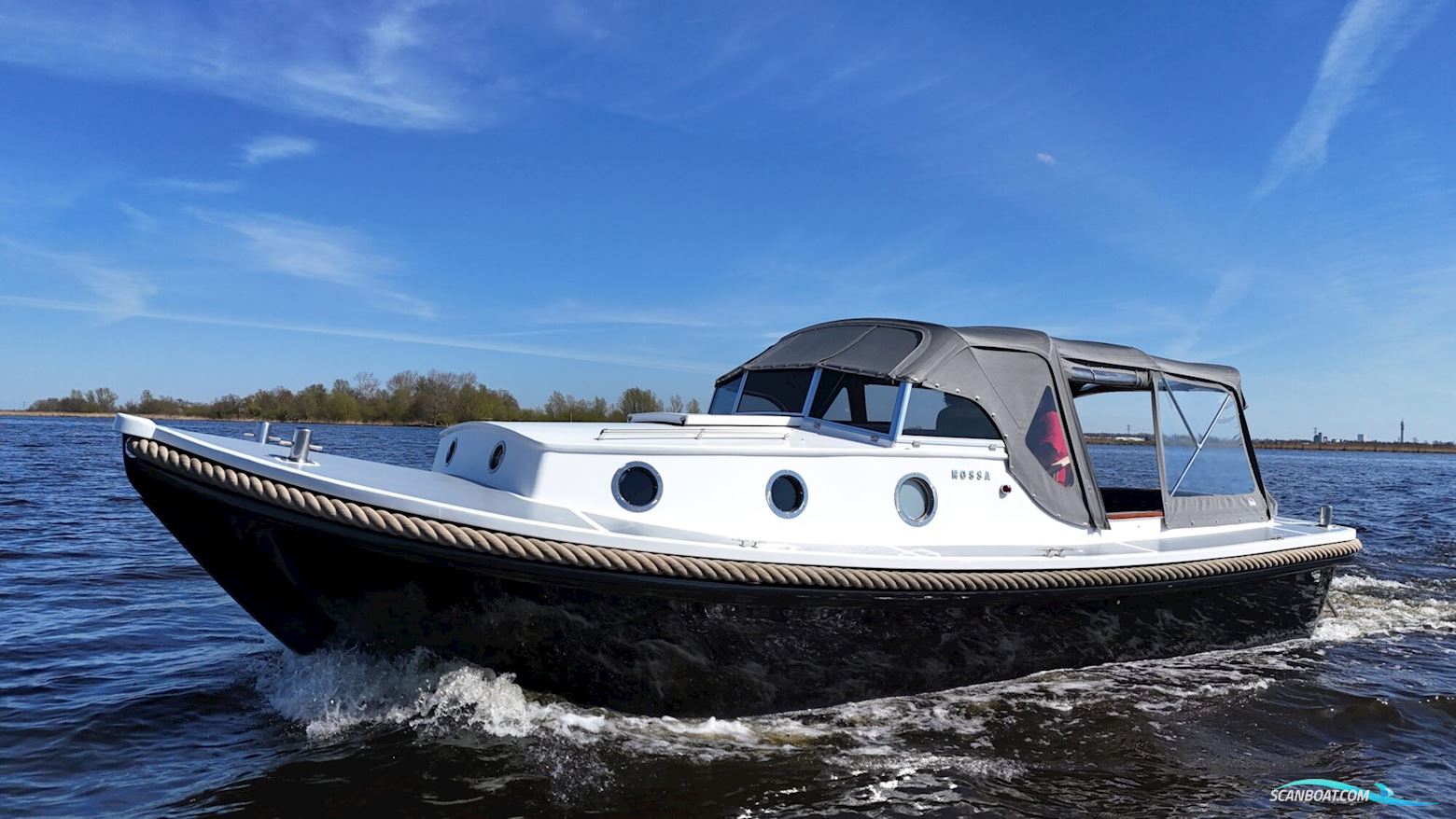 Pietersevlet 8.50 OK Cabrio ‘Nossa’ Motorboat 1996, with Vetus Peugeot engine, The Netherlands
