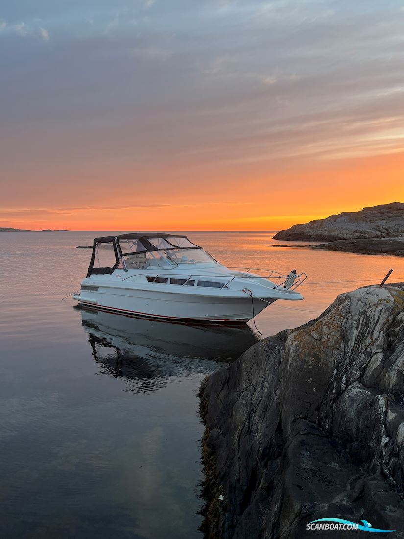 Polar 820 Express Motorboat 1990, with Volvo Penta kad 300 dph engine, Sweden