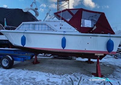 Polaris 770 A Motorboat 1977, with VW 55 kW engine, Germany