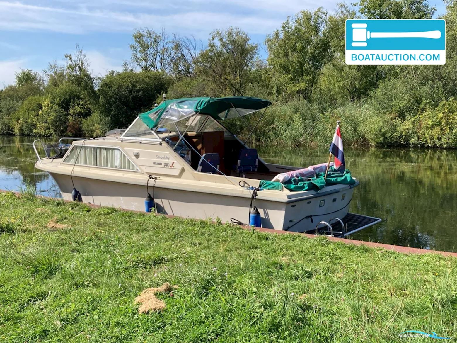 POLARIS 770 Motorboat 1979, with Renault Marine engine, The Netherlands