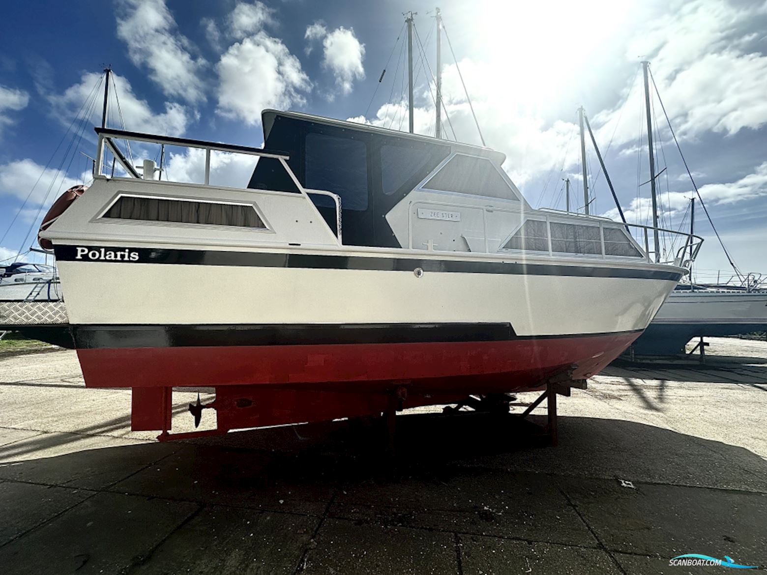 Polaris 950 Motorboat 1979, with Peugeot engine, The Netherlands