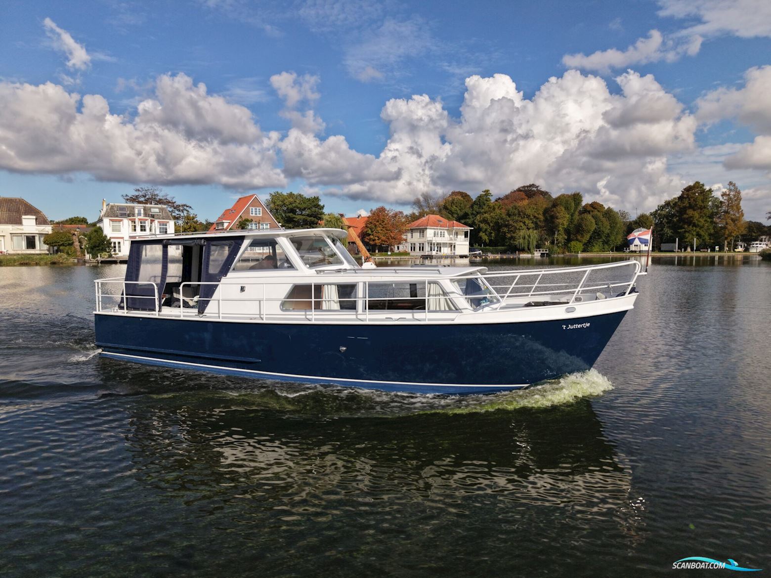 Polaris Kruiser 9.50 OK Motorboat 1982, with Volvo/Indenor engine, The Netherlands