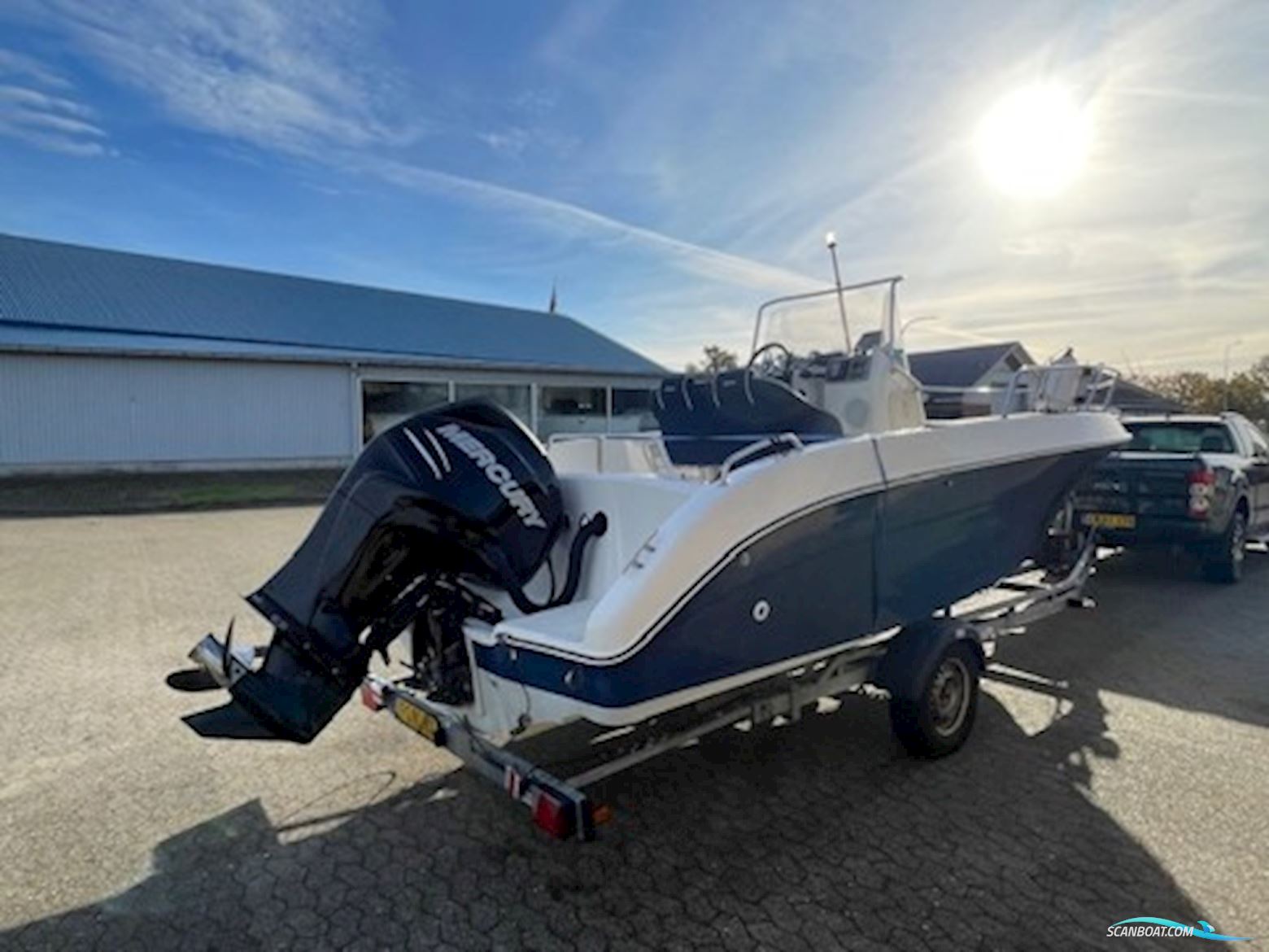 Powercraft 22 Med Mercury F200 Samt Brenderup Trailer