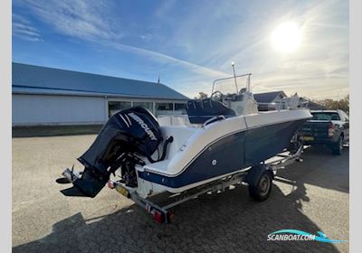 Powercraft 22 Med Mercury F200 Samt Brenderup Trailer Motorboat 1995, with Mercury engine, Denmark