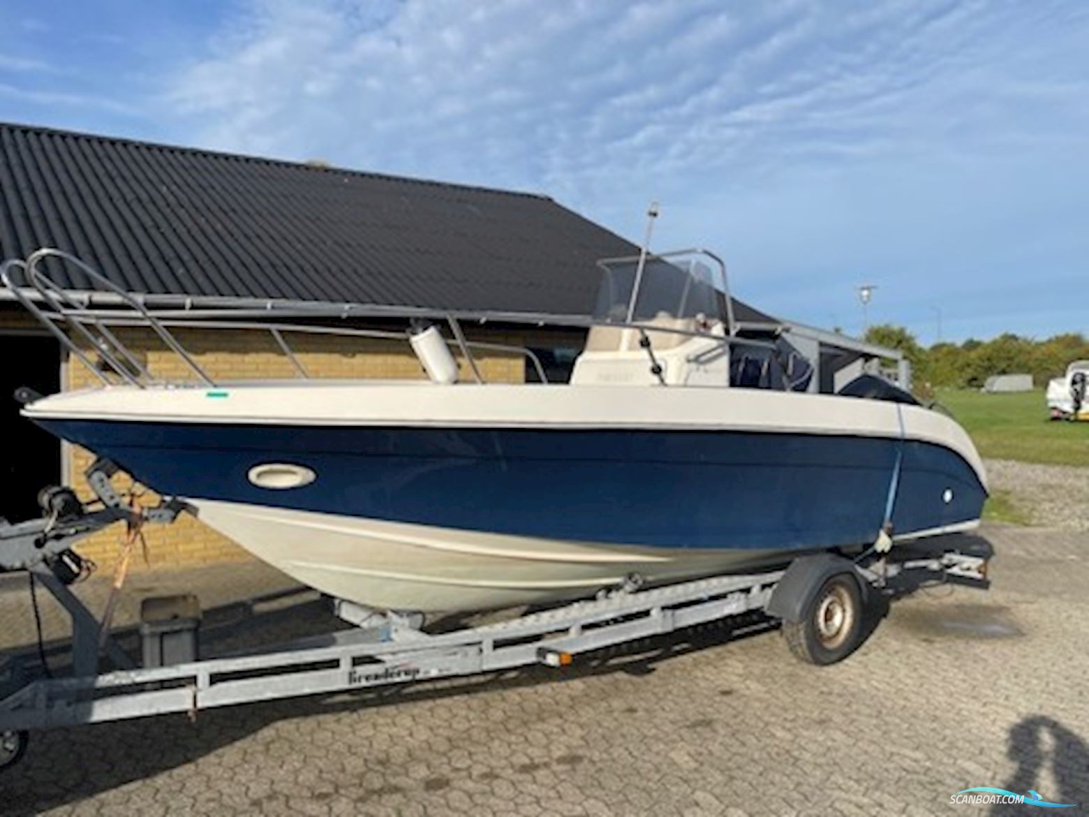 Powercraft 22 Med Mercury F200 Samt Brenderup Trailer