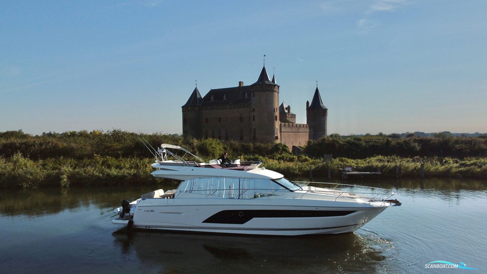 Prestige 590 Flybridge Motorboat 2019, The Netherlands