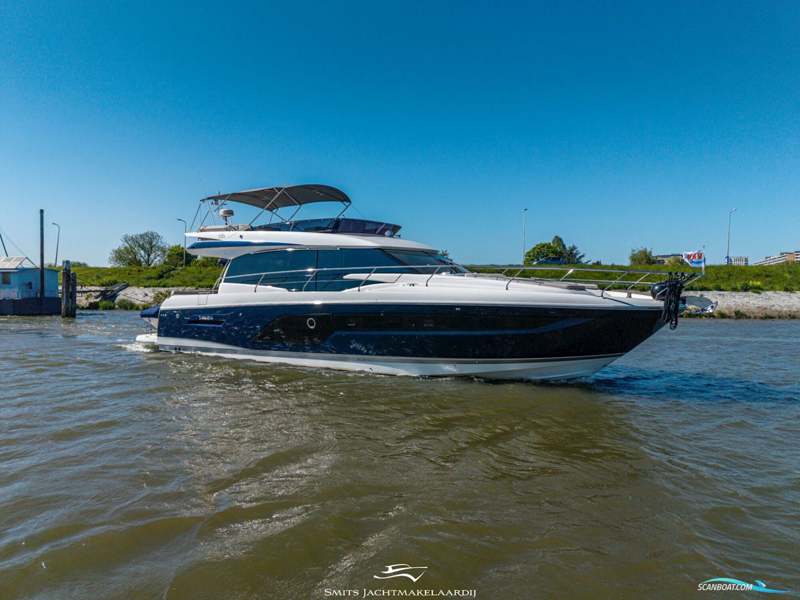 Prestige 590 Flybridge Motorboat 2022, with Cummins engine, The Netherlands