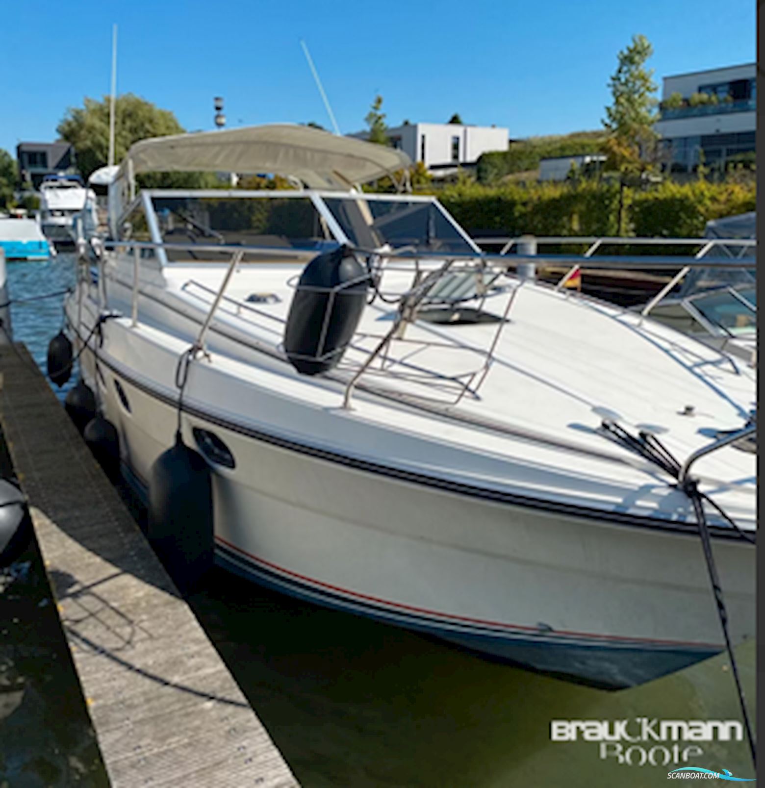 Princess 286 Riviera Motorboat 1988, with Volvo Penta engine, Germany