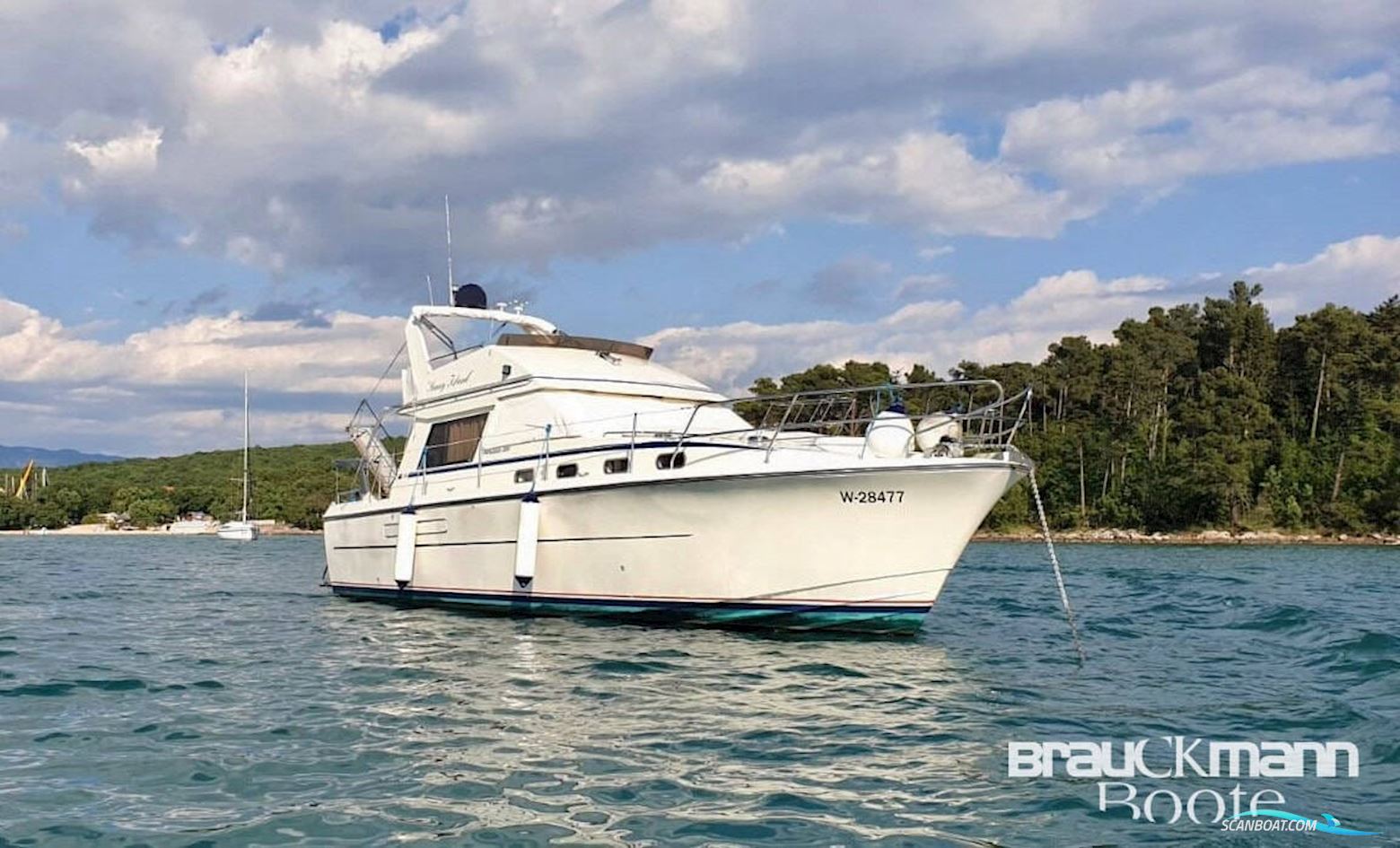Princess 385 Motorboat 1987, with Volvo Penta engine, Germany