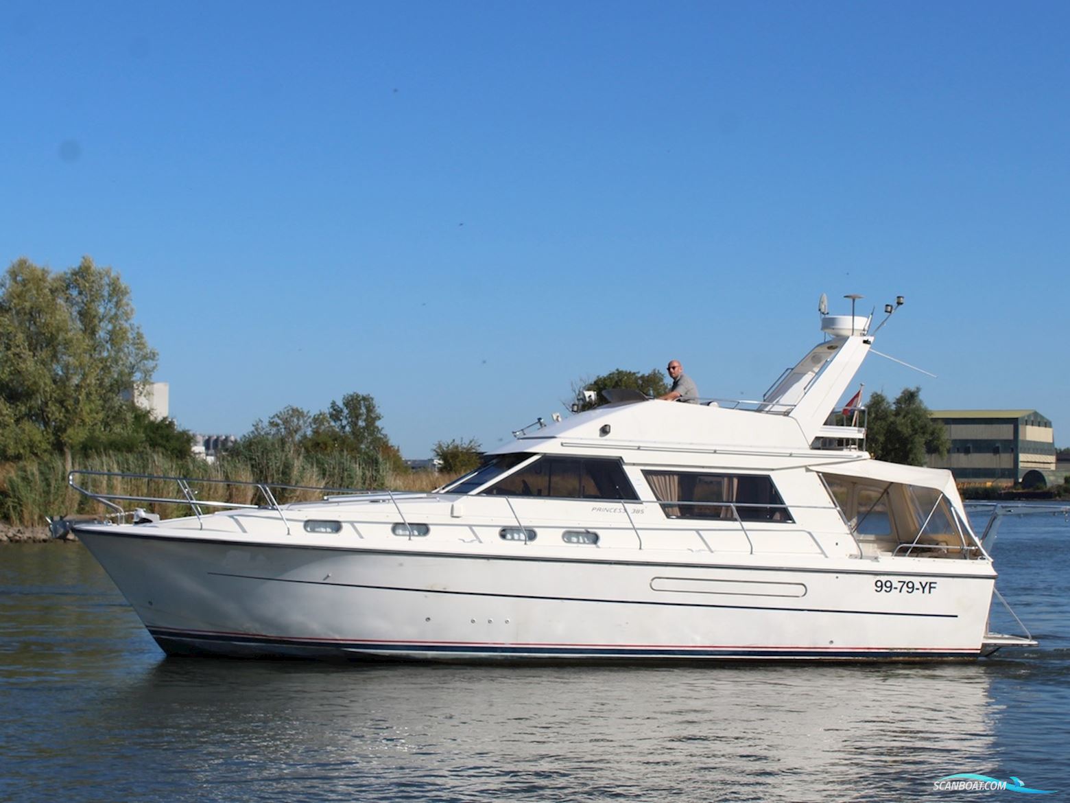 Princess 385 Motorboat 1988, The Netherlands