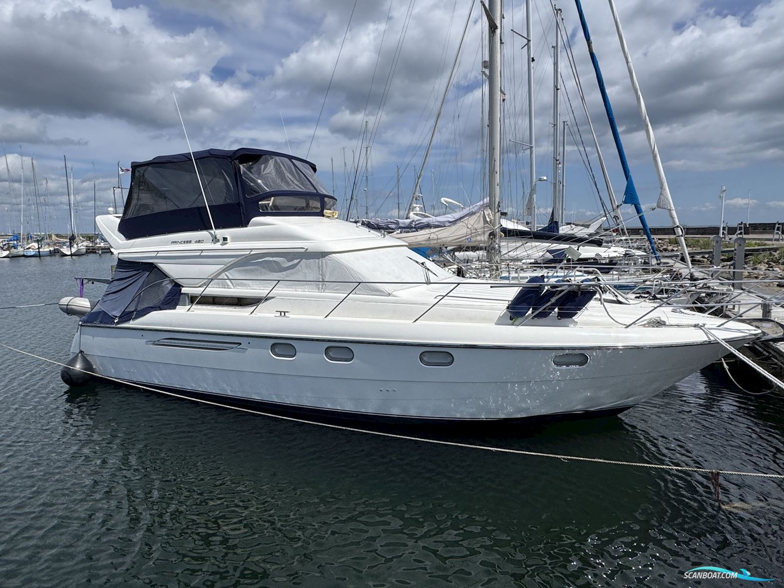 Princess 420 Motorboat 1996, with Volvo Penta Tamd 63 P engine, Denmark