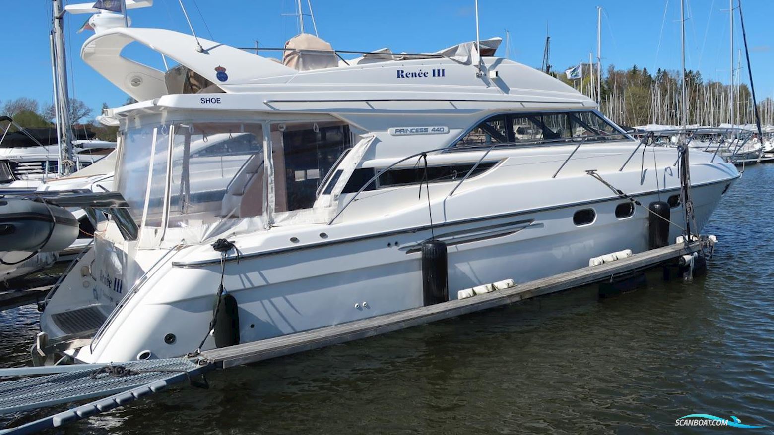 Princess 440 Motorboat 1997, with Volvo Penta engine, Sweden