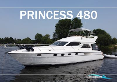 Princess 480 Motorboat 1995, with Caterpillar engine, The Netherlands
