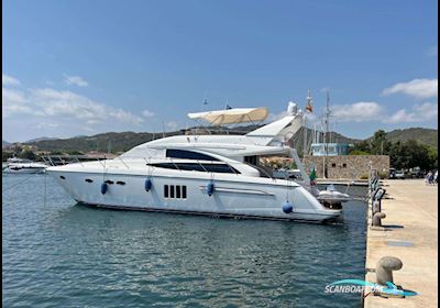Princess 62 Fly Motorboat 2008, with Man V10 engine, Italy