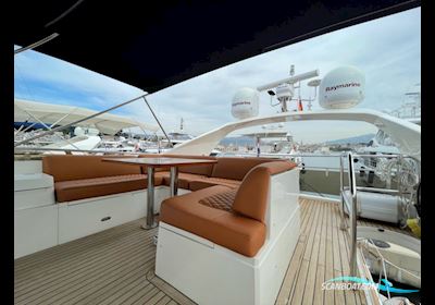 Princess 62 Fly Motorboat 2009, with Caterpillar C18 engine, Italy