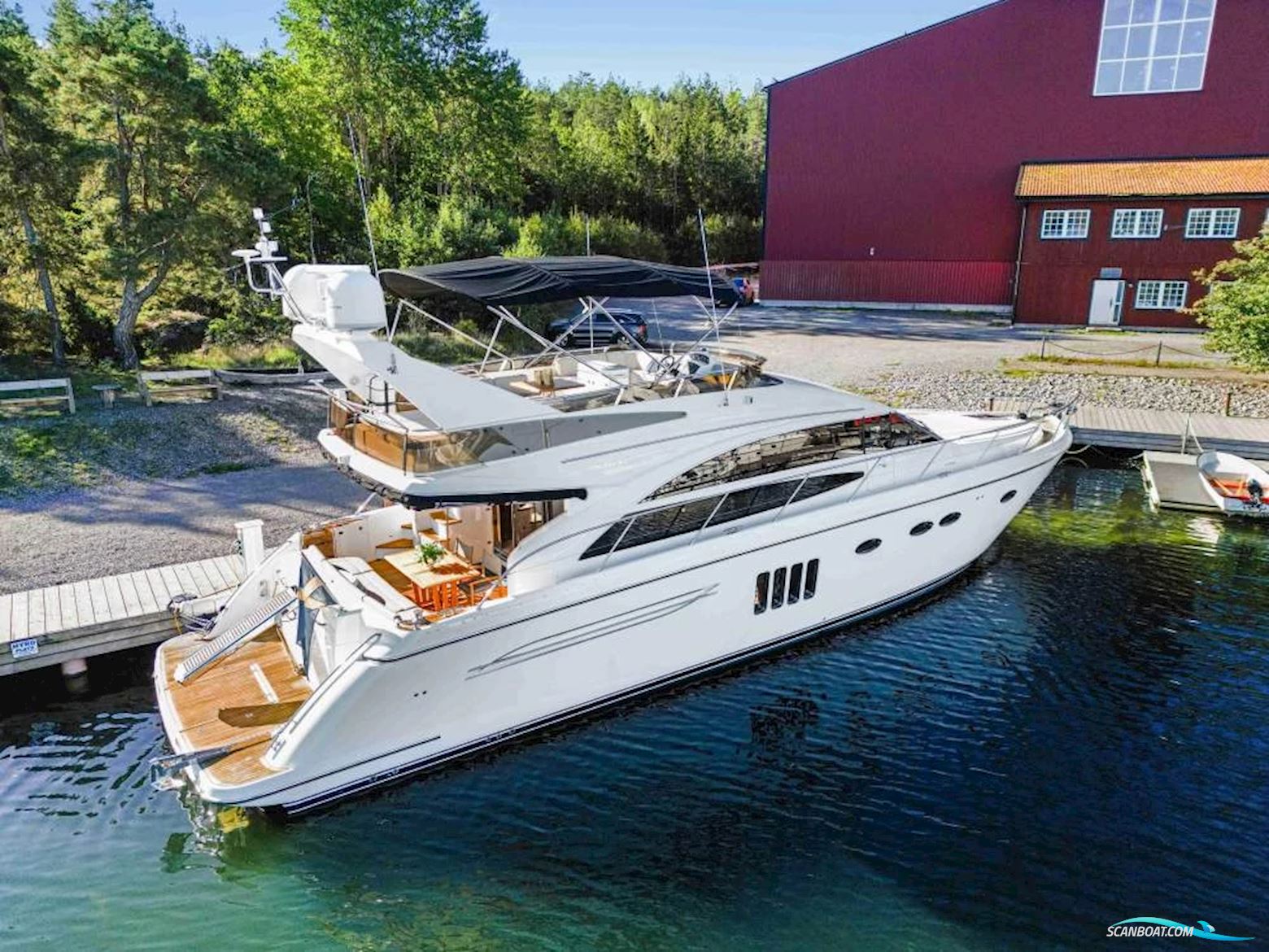 Princess 62 Flybridge Motorboat 2008, with Caterpillar engine, Sweden