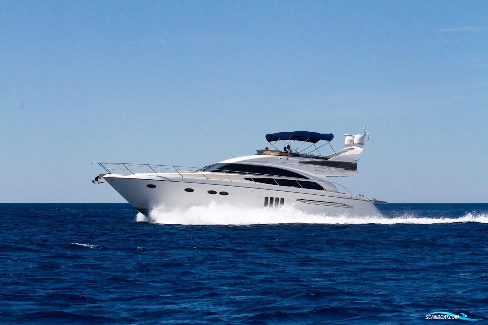 Princess 62 Flybridge Motorboat 2008, with Caterpillar engine, Croatia