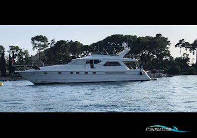 Princess 66 Fly Motorboat 1995, with MAN 900 D2840LXE engine, Italy