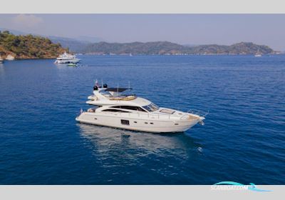 Princess 67 Fly Motorboat 2007, with Mtu V8 M93 2000 engine, Turkey