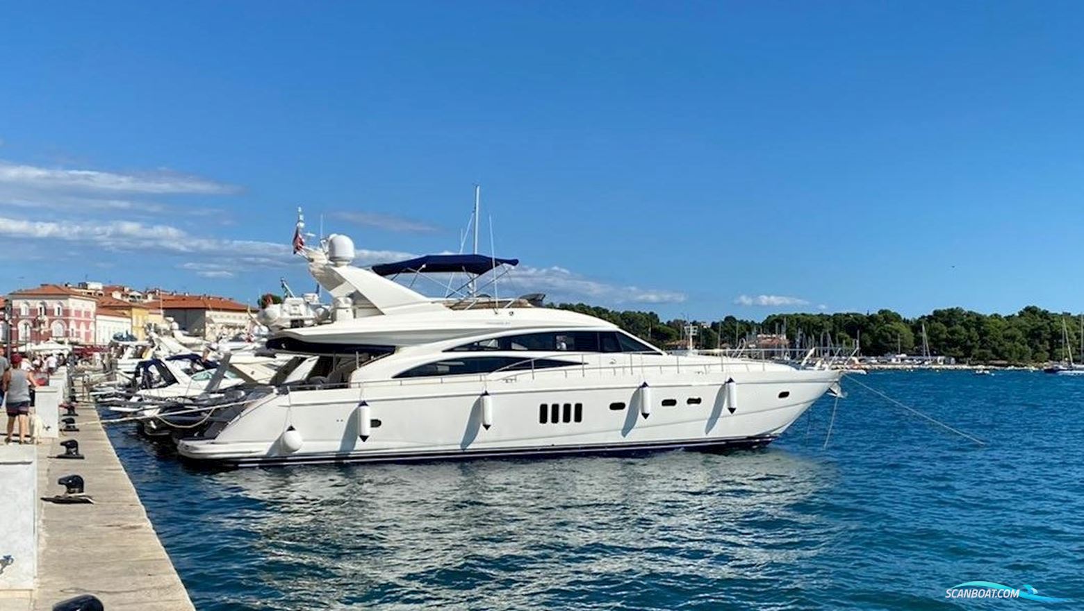 Princess 67 Fly Motorboat 2006, with Mtu V8 engine, Croatia