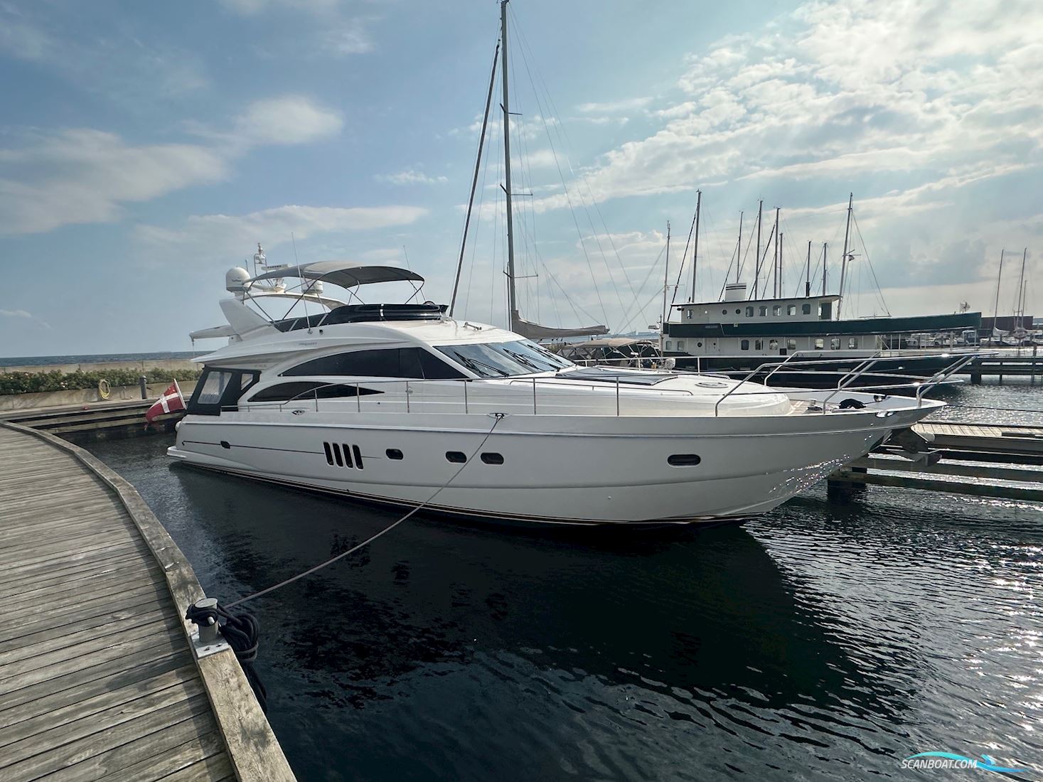 Princess 67 Flybridge Motorboat 2005, with Man engine, Denmark