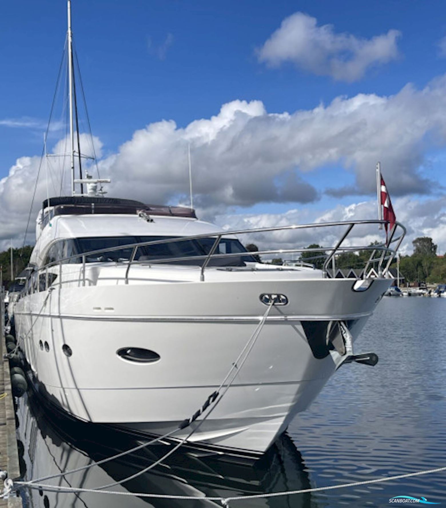 Princess 72 Fly Motorboat 2012, with Caterpillar C32 engine, Denmark