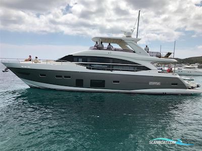 Princess 75 Motor Yacht Motorboat 2017, with 2 x Man V12-1800 engine, Spain