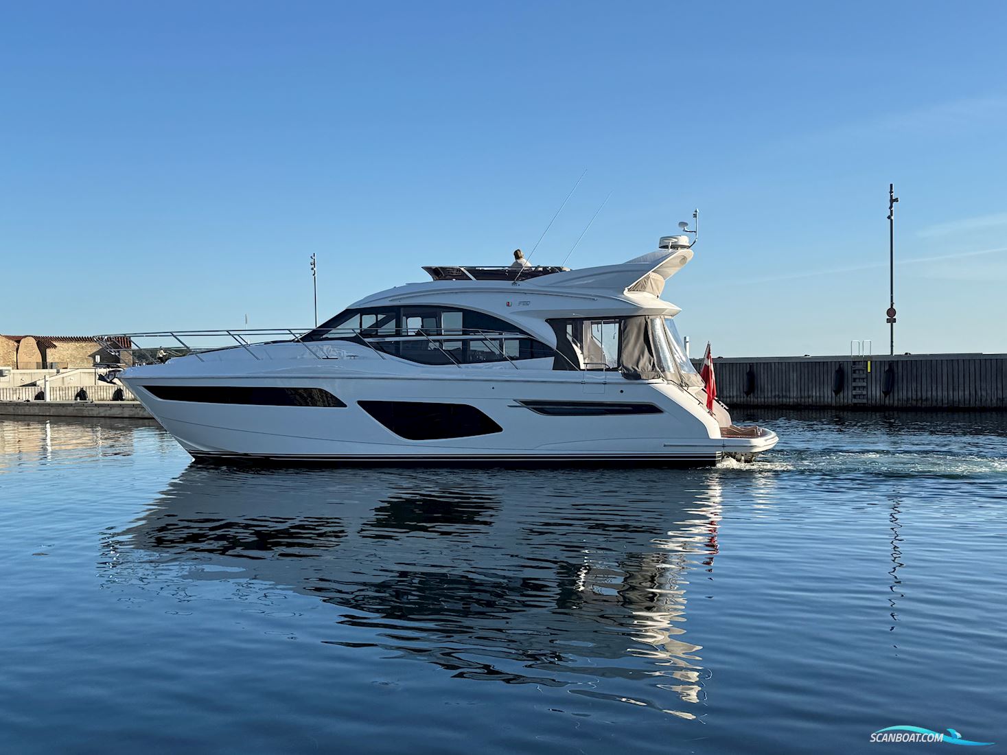 Princess F50 Motorboat 2020, with Volvo Penta Volvo IPS 800 engine, Denmark