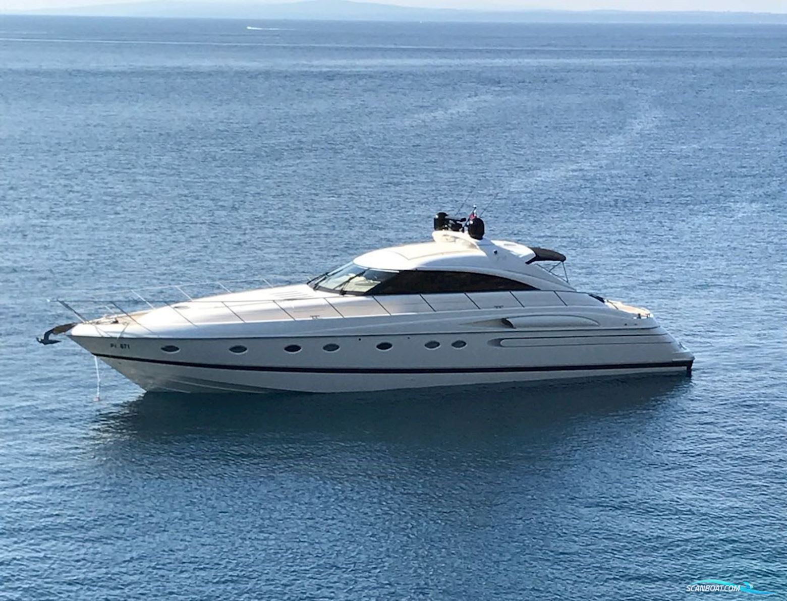 Princess V65 - Model 2003 Motorboat 2003, with Man D2842LE404 engine, Croatia