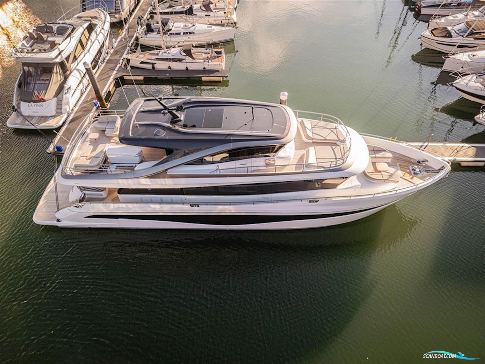Princess X80 Motorboat 2024, with 2 x Man V12 engine, United Kingdom