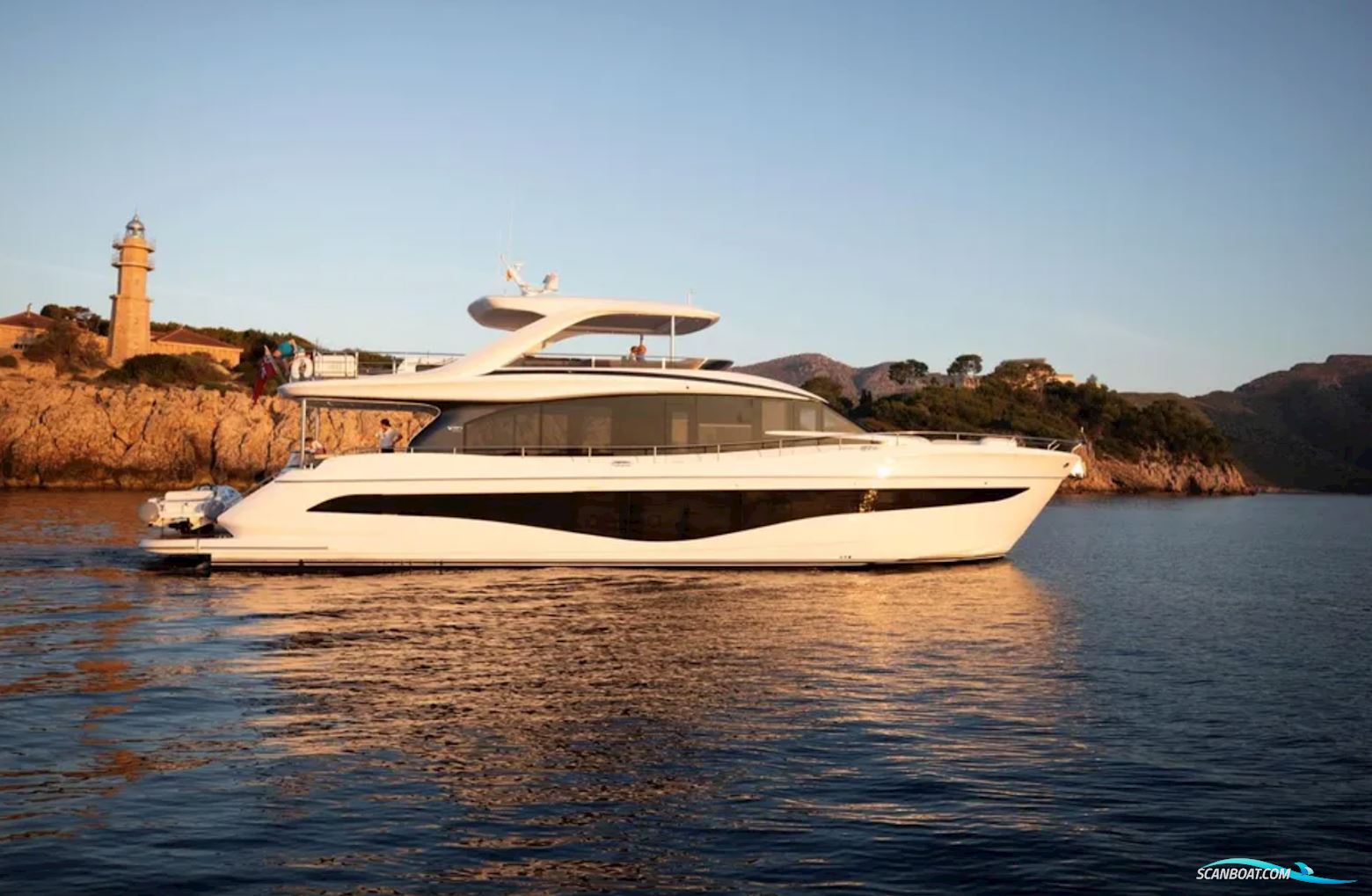 Princess Y80 Motorboat 2024, with MAN V12 engine, Sweden