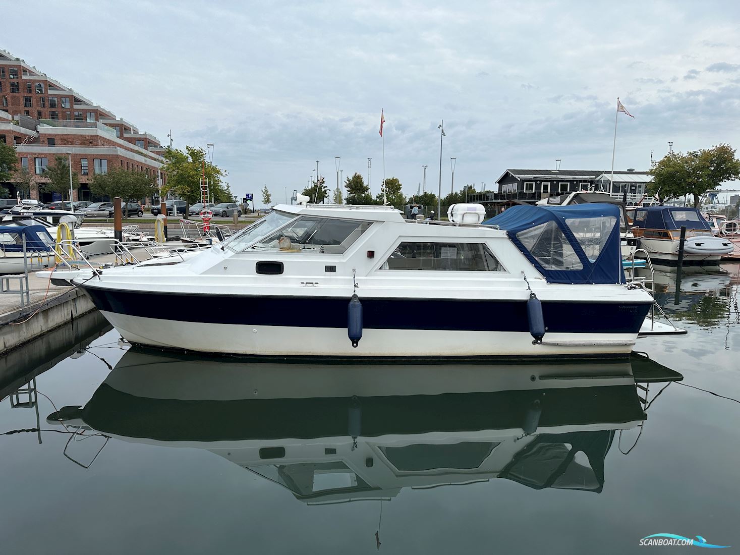 PRIS KUN GÆLDENDE TIL 31/3 Motorboat 1985, with Yanmar engine, Denmark
