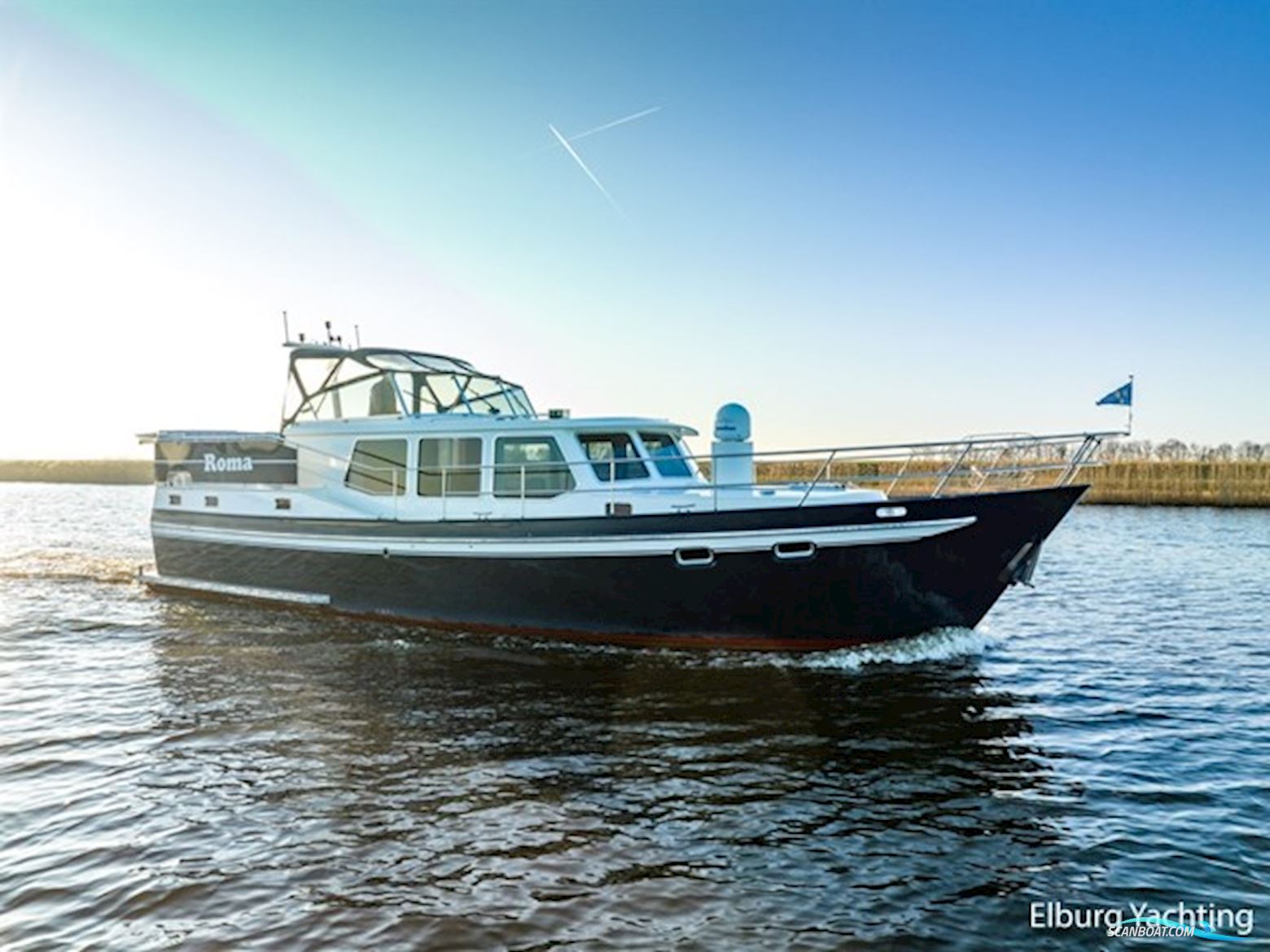 Privateer  43 - 2 x Spudpaal  Motorboat 2001, The Netherlands