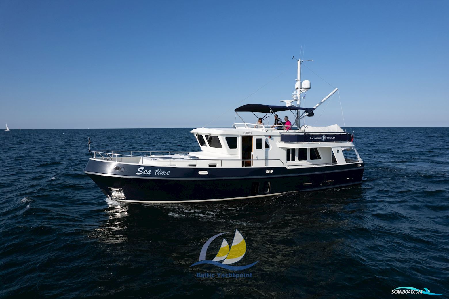 Privateer Trawler 50 Motorboat 2011, with John Deere 4045 Tmf engine, Germany