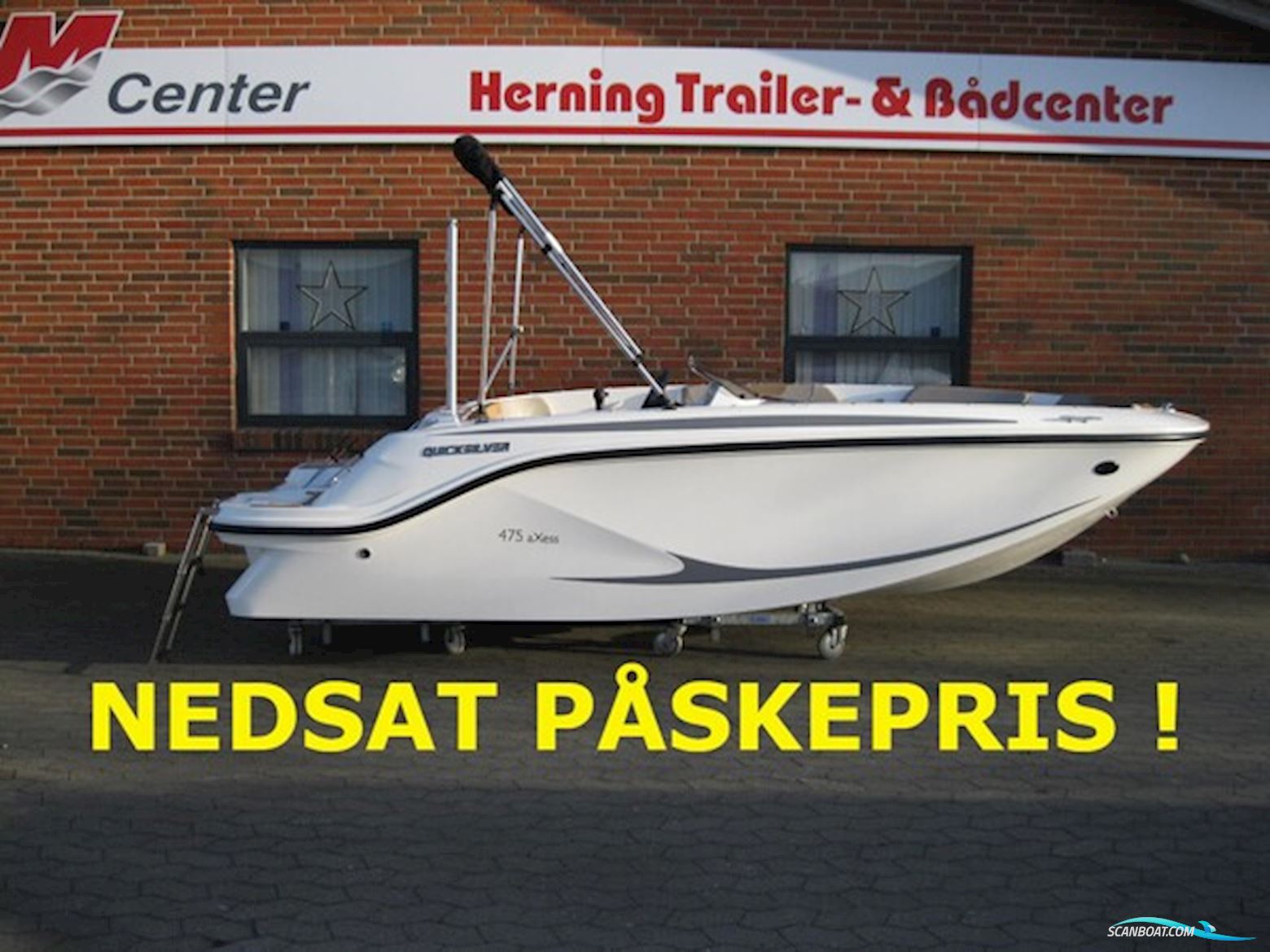 Quicksilver 475 Axess m/Mercury F50 hk Efi 4-Takt - Nedsat Påskepris ! Motorboat 2025, Denmark