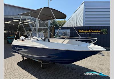 Quicksilver 500 Commander Motorboat 2002, with Johnson engine, The Netherlands