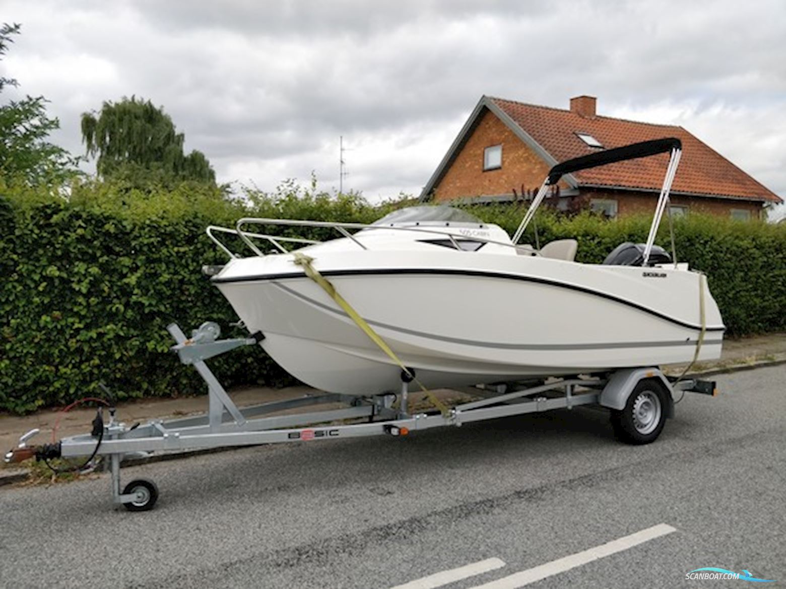 Quicksilver 505 Cabin Motorboat 2018, with Mercury engine, Denmark