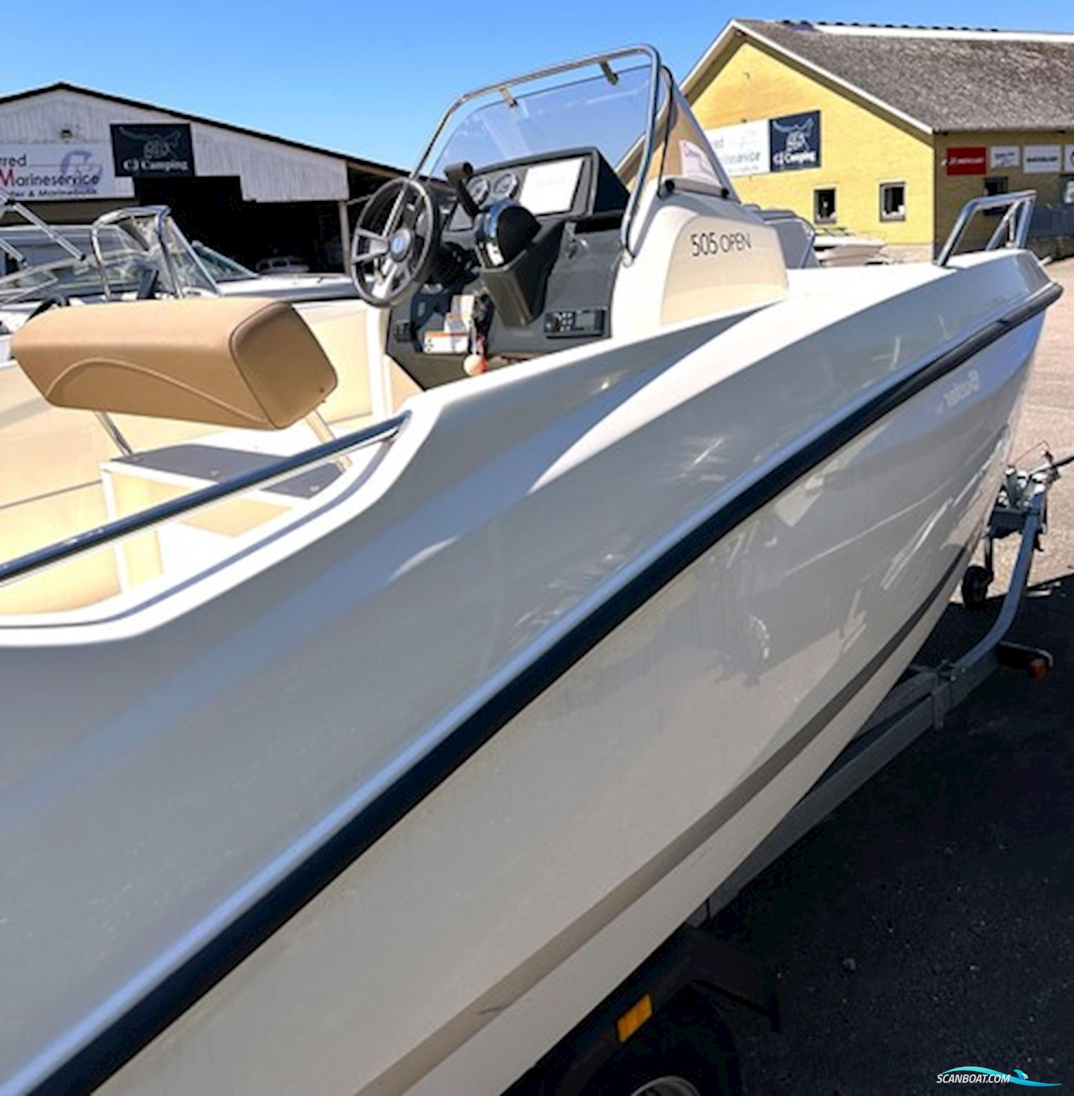 Quicksilver 505 Open – Næsten ny, kun 32,6 timer på vandet!